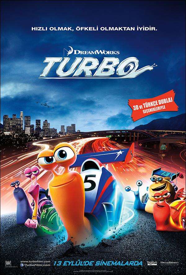 Turbo - 2013 DVDRip XviD AC3 - Türkçe Altyazılı Tek Link indir